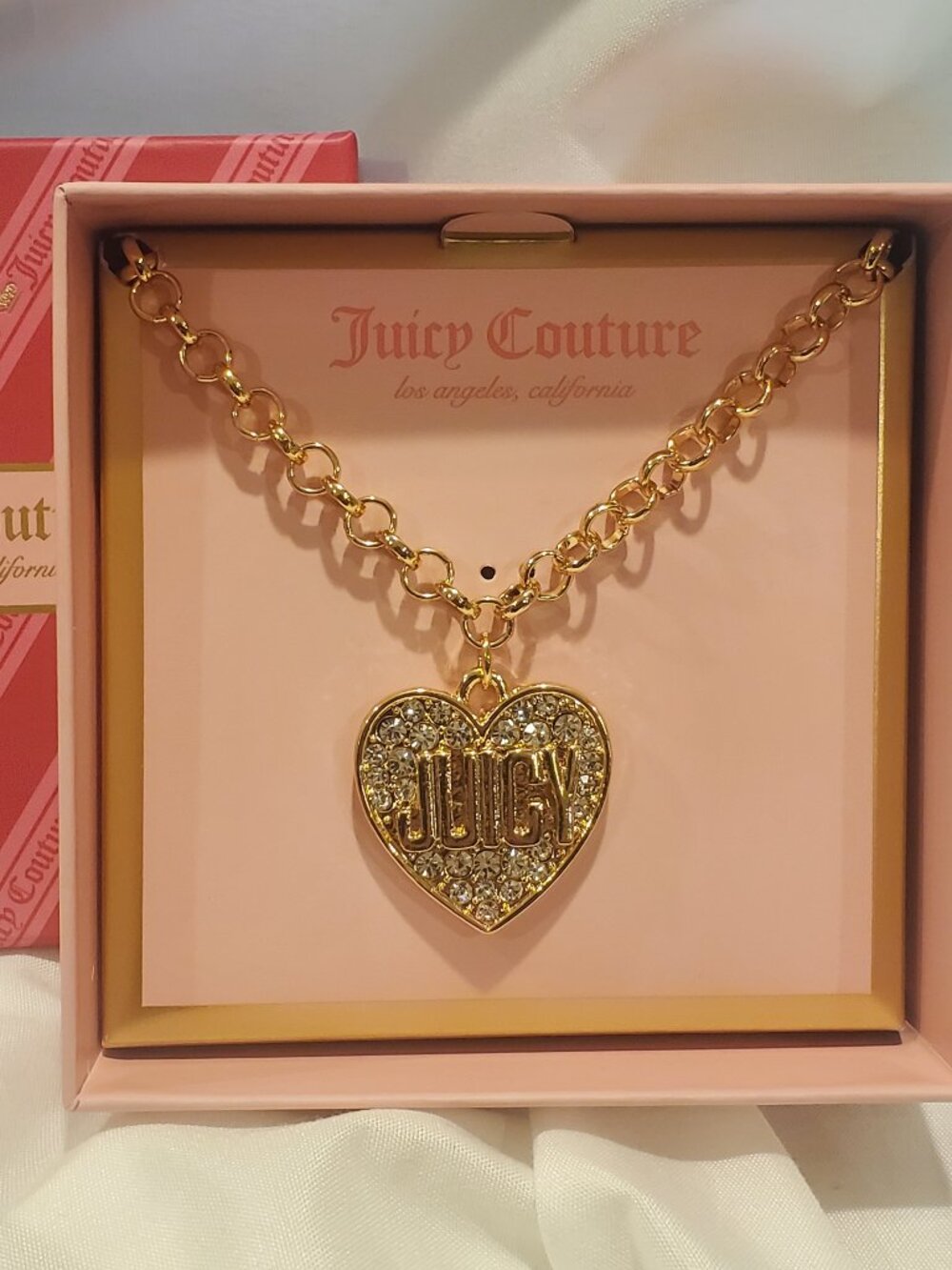 Juicy Couture Heart Pendant Necklace